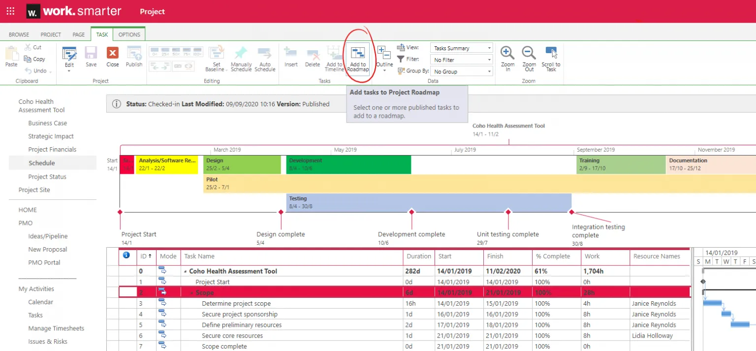 What Is Microsoft Project Roadmap? | Wellingtone