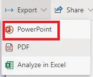 Exporting Power BI Reports to PowerPoint