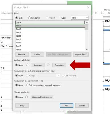 Using colour codes to indicate activity status in Microsoft Project ...