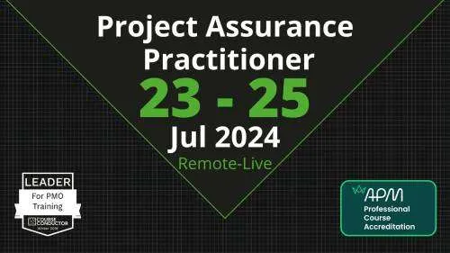 APM Accredited Assurance Practitioner Training Course - July 2024 | Wellingtone