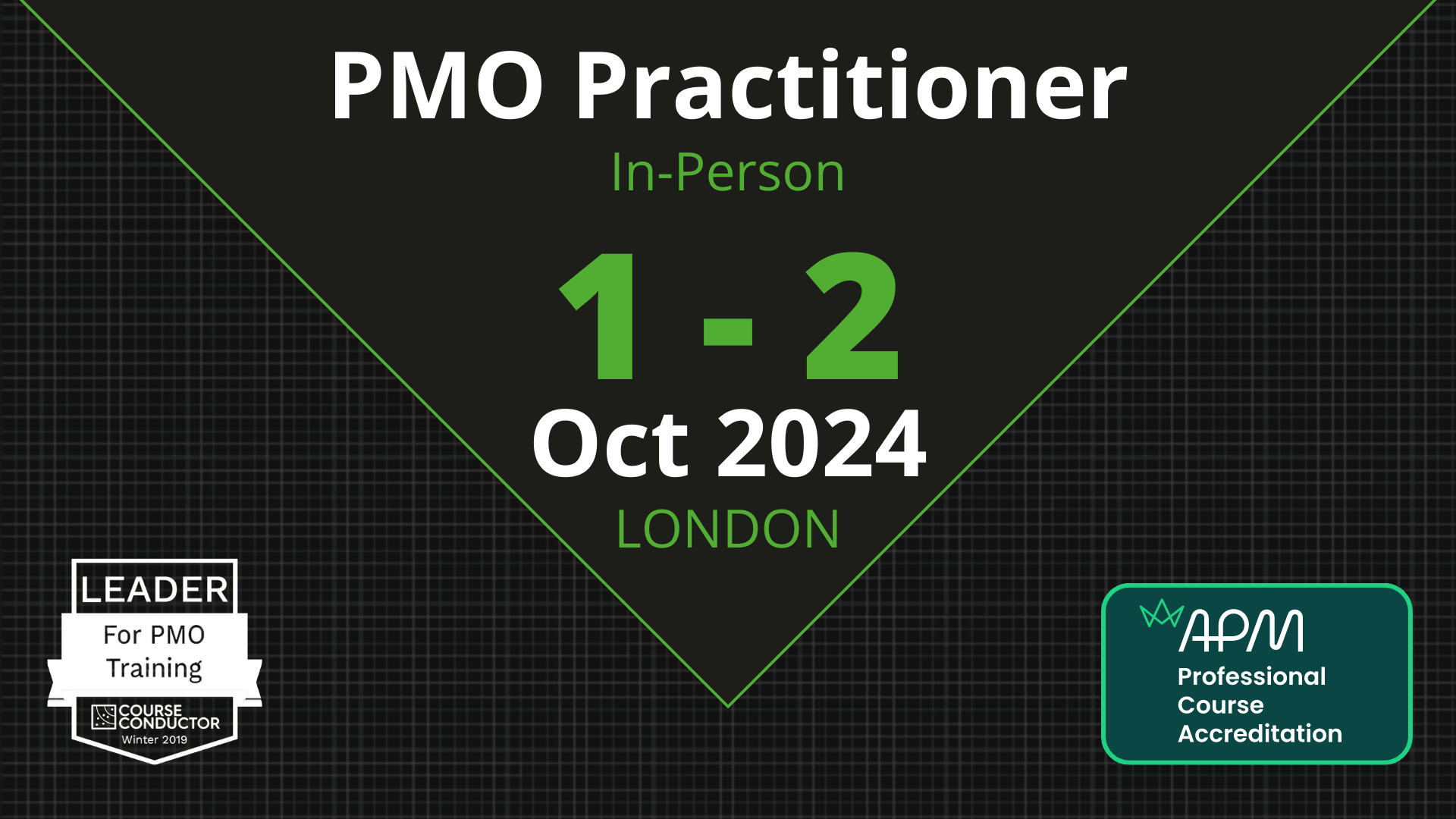 APM Accredited PMO Practitioner - October 2024