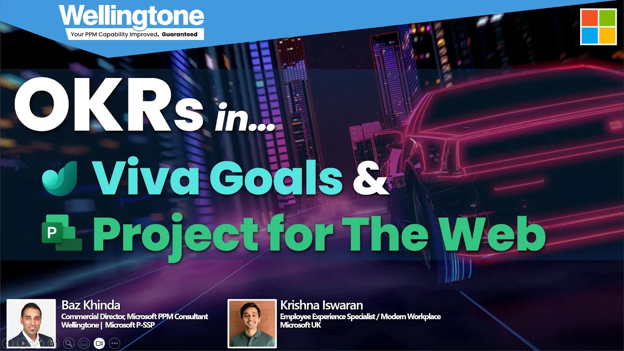 OKRs in..Viva Goals & Project for the web