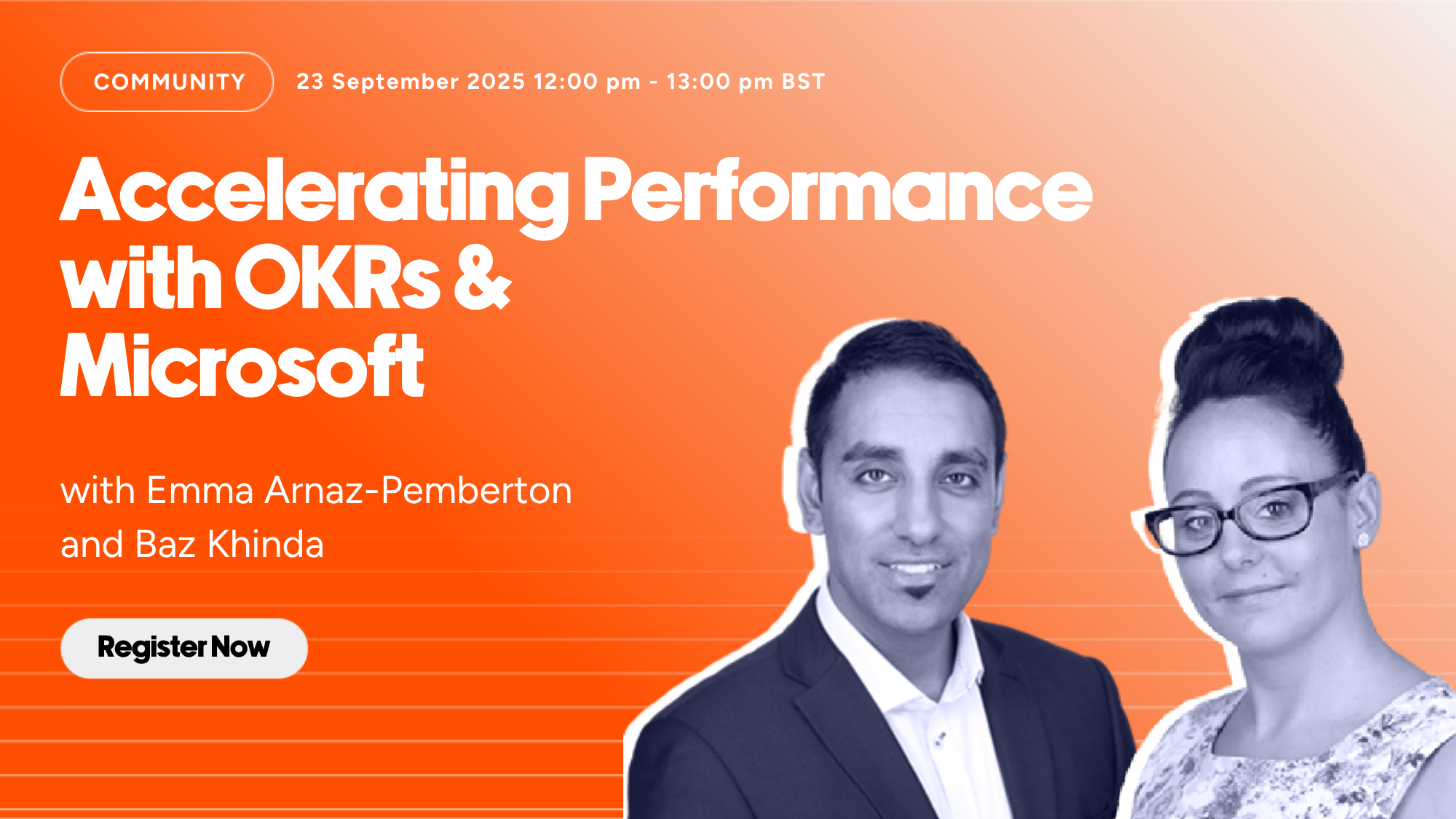 COMMUNITY - Accelerating Performance with OKRs & Microsoft