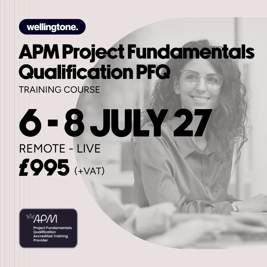 APM Project Fundamentals Qualification PFQ July 2027