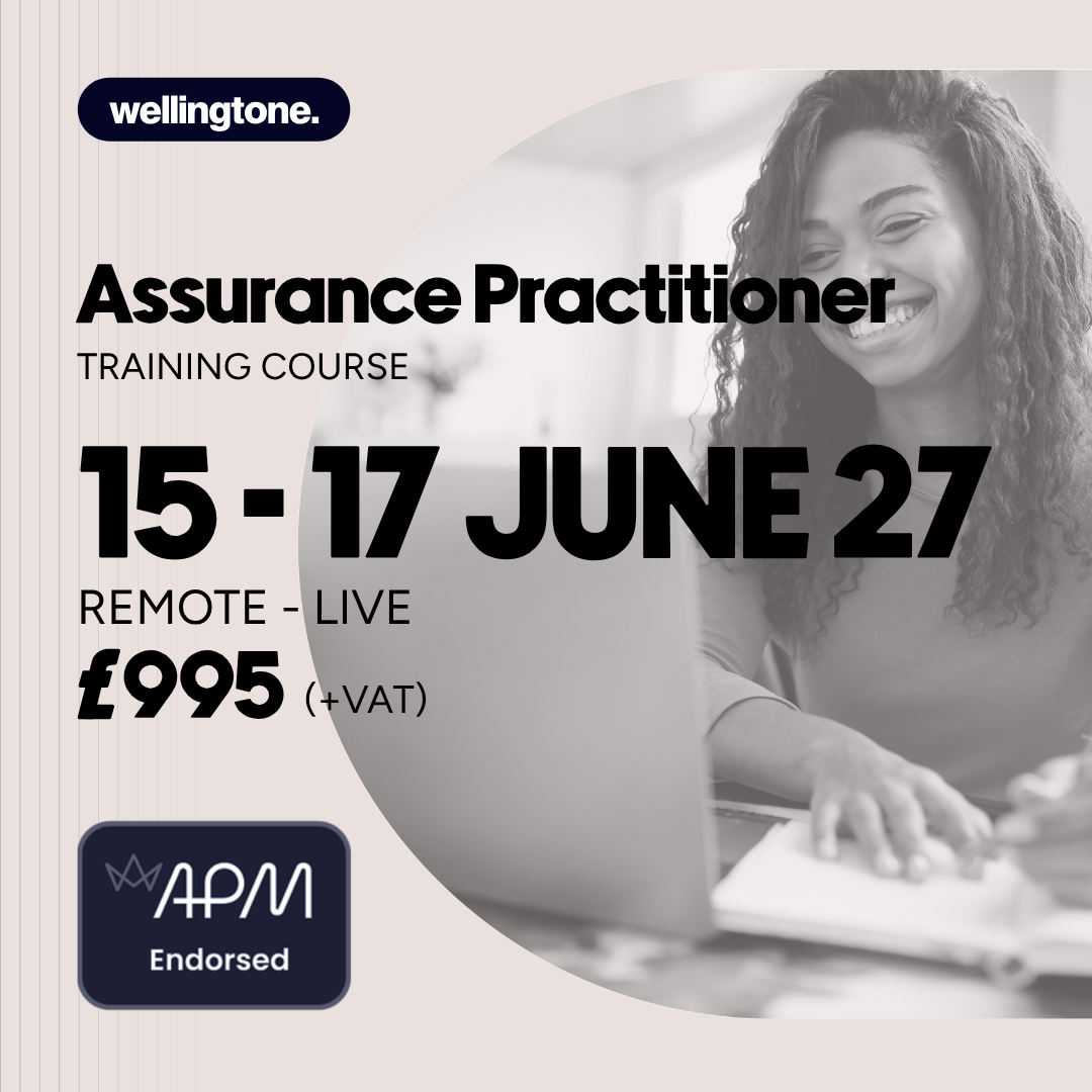 APM Endorsed Assurance Practitioner Training Course June 2027